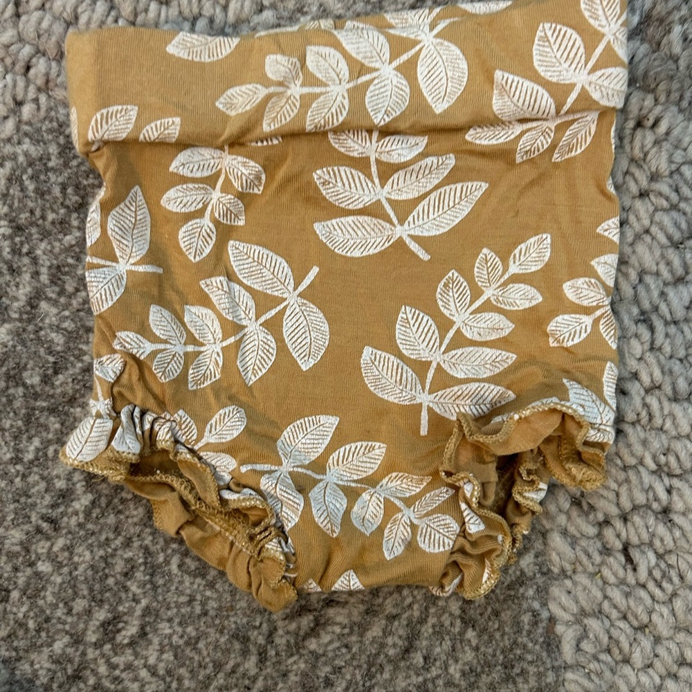 Leaf Patterned Kids Shorts